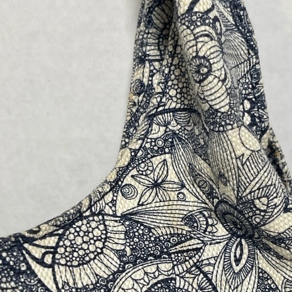 Sakroots navy and white shoulder bag - Picture 7 of 14